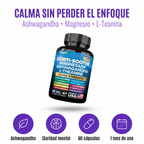 Calm Support Complex – Ashwagandha, Magnesio y L-Teanina para Calma y Enfoque