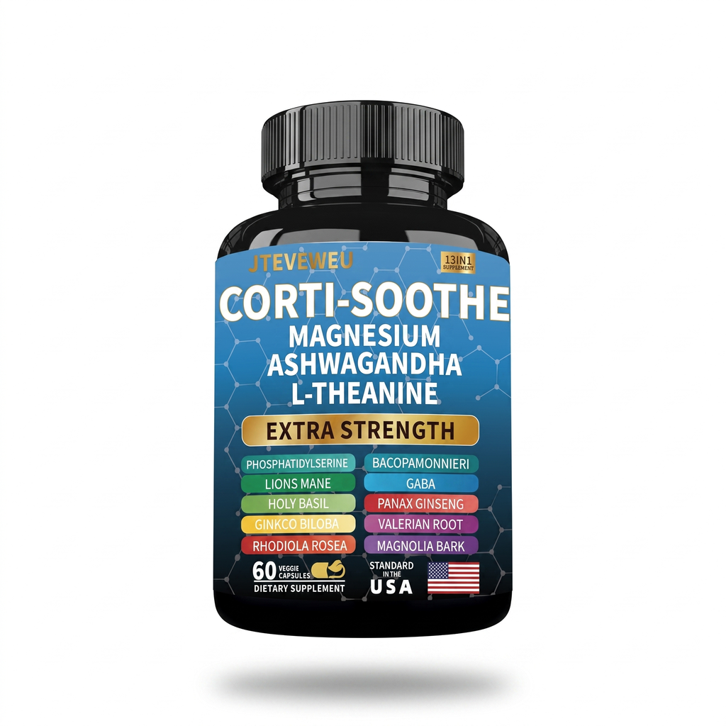 Calm Support Complex – Ashwagandha, Magnesio y L-Teanina para Calma y Enfoque