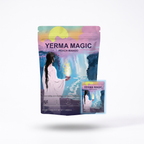 Yerma Magic – Energía Natural de Yerba Mate, Sabor Melocotón y Mango