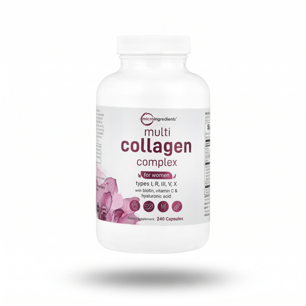 Multi Collagen Complex – Colágeno Hidrolizado con Vitamina C para Piel, Cabello y Uñas