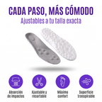 Plantillas Ortopédicas Viscoelásticas Ajustables – Confort y Absorción de Impactos