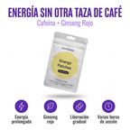 Parches de Energía Natural – Con Cafeína y Ginseng Rojo (30 unidades)